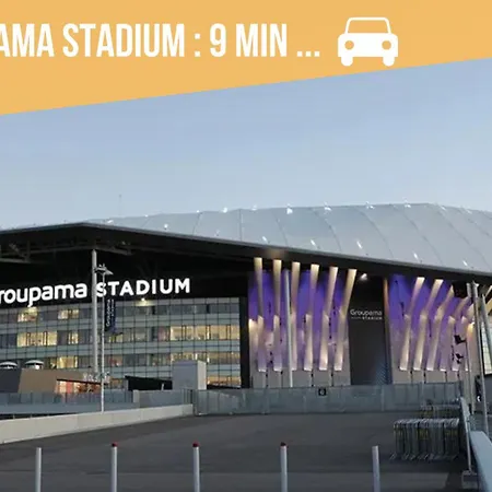 Studio Evasion Campagnarde Avec Jardin Et Parking, Proche De Eurexpo Et Groupamastadium Saint-Priest  Buitenkant foto