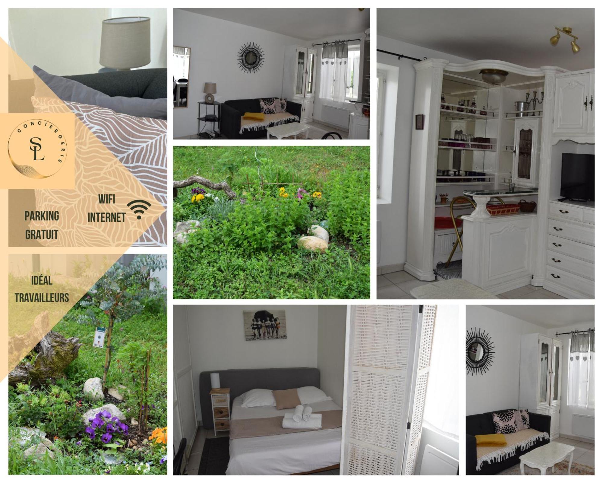 Evasion Campagnarde Avec Jardin Et Parking, Proche De Eurexpo Et Groupamastadium Saint-Priest (Rhone)